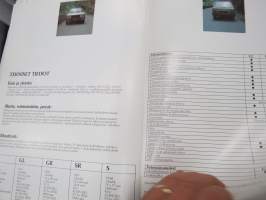 Peugeot 104 1980 -myyntiesite / sales brochure