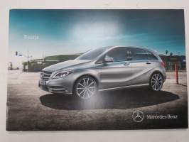 Mercedes-Benz B-sarja -myyntiesite / sales brochure