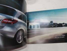 Mercedes-Benz B-sarja -myyntiesite / sales brochure