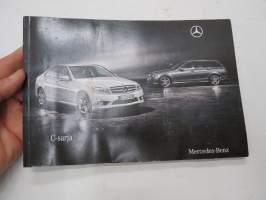 Mercedes-Benz C-sarja 2009 -myyntiesite / sales brochure