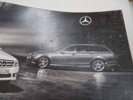 Mercedes-Benz C-sarja 2009 -myyntiesite / sales brochure