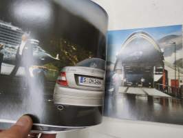 Mercedes-Benz C-sarja 2009 -myyntiesite / sales brochure