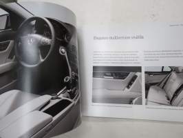 Mercedes-Benz C-sarja 2009 -myyntiesite / sales brochure