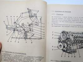 A 052/1/117 Universalpioniermaschine DOK-M Beschreibung und Nutzung -itäsaksalainen pioneerijoukkojen traktorin / työkoneen tekniset ominaisuudet ja käyttöohjeet