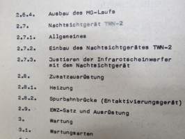 A 051/1/208 - Schützenpanzerwagen 152W1 - Nutzung -itäsaksalainen panssarivaunujen käyttöohje