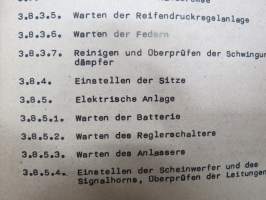 A 051/1/208 - Schützenpanzerwagen 152W1 - Nutzung -itäsaksalainen panssarivaunujen käyttöohje
