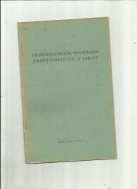 Helsingin kaupungin teurastamon järjestyssäännöt ja taksat 1933   14 sivua