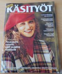 Uudet Käsityöt N:o 9 syyskuu 1992 neuleita, ompelua, virkkausta, kirjontaa, sisustusideoita
