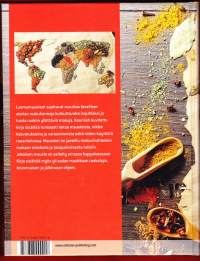 Luomumausteet päivittäiseen ruoanlaittoon, 2016 .Upeasti kuvitettu kirja tarjoaa paljon tietoa luomumausteista, viljelystä, säilytyksestä ja käytöstä ruoanlaitossa
