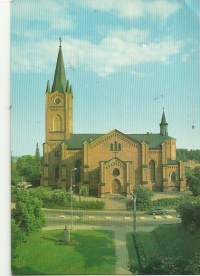 Loviisa Kirkko  - postikortti paikkakuntakortti, kirkkopostikortti kulkematon  1981