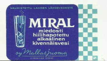 Miral -  juomaetiketti