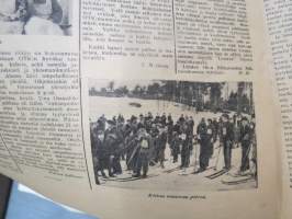 Kuluttajain Lehti 1936 nr 15-16, &quot;Moskova&quot;-kortti edistysmielistä osuuskauppaa vastaan, OTK puvut, Singapore - ihmistyyppejä ja muotia, Suomalaisesta aapeluksesta...