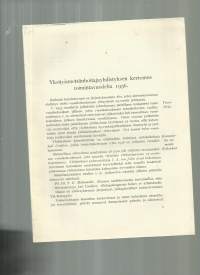 Yksityismetsänhoitajayhdistyksen kertomus toimintavuodelta 1936     11 sivua