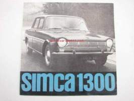 Simca 1300 -myyntiesite