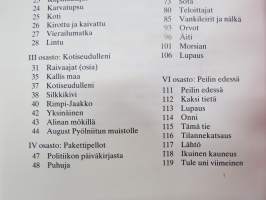 Tänään sataa runoja - valikoima runoista