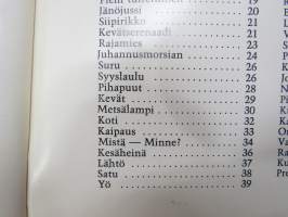 Lauluja vanhaan tapaan