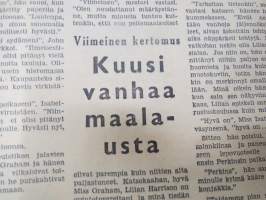 Jännityslukemisto 1942 nr 2, keskiaukeamalla &quot;Iskevä Salama - Flash Gordon&quot;, etulehdellä &quot;Pantterityttö&quot;, takasivulla Matti ja Reima -sarjakuvat, Marton Taiga, ym.