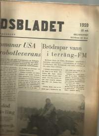 Huvudstadsbladet     25. 5.  1959