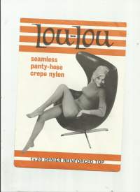 Lou- Lou  panty -hose  tyhjä tuotepakkaus