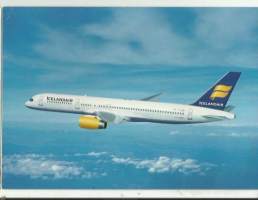 Icelandair  lentokone  postikortti  - lentokonepostikortti kulkematon
