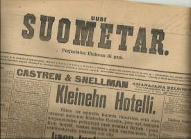 Uusi Suometar 31.8. 1894  sanomalehti