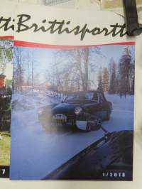 Brittisportti (MG Car Club of Finland) -kerholehti 5 kpl yhdessä