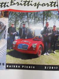 Brittisportti (MG Car Club of Finland) -kerholehti 5 kpl yhdessä