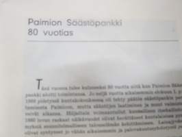 Katsaus Paimion taloudelliseen kehitykseen - Paimion Säästöpankki 80 vuotta 1952