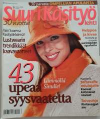 Suuri Käsityö lehti 9, Elokuu 2004