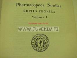Pharmacopoea Nordica. Editio Fennica. Volumen I-III