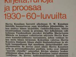 Vuodenaikain myrskyt : kirjeitä, runoja ja proosaa 1930-60 -luvuilta.