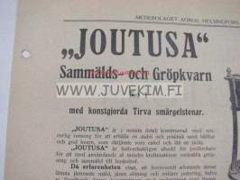 Joutusa jauho- ja rehumylly -Agros Oy myyntiesite