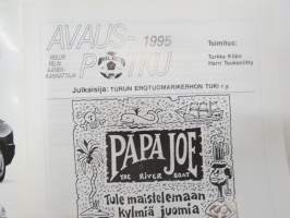 Avauspotku 1995 - Reilun pelin äänenkannattaja, Turun Erotuomarikerhon (jalkapallo) vuosijulkaisu