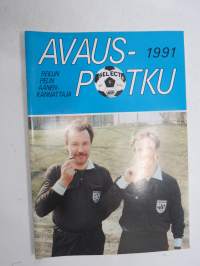 Avauspotku 1991 - Reilun pelin äänenkannattaja, Turun Erotuomarikerhon (jalkapallo) vuosijulkaisu