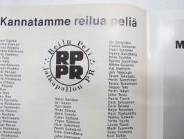 Avauspotku 1990 - Reilun pelin äänenkannattaja, Turun Erotuomarikerho (jalkapallo) vuosijulkaisu