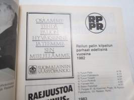 Avauspotku 1986 - Reilun pelin äänenkannattaja, Turun Erotuomarikerho (jalkapallo) vuosijulkaisu