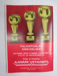 Avauspotku 1986 - Reilun pelin äänenkannattaja, Turun Erotuomarikerho (jalkapallo) vuosijulkaisu