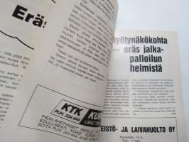 Avauspotku 1982 - Reilun pelin äänenkannattaja, Turun Erotuomarikerho (jalkapallo) vuosijulkaisu