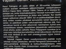 Tekstejä Vapaan Sanan vuosikymmeneltä