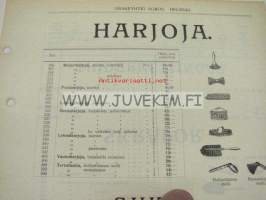 Harjoja, liekaketjuja -Agros Oy myyntiesite