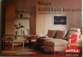 Maan kodikkain kuvasto. Anttila -Kodin 1. Voimassa 24.12.1998 asti. -product catalog-