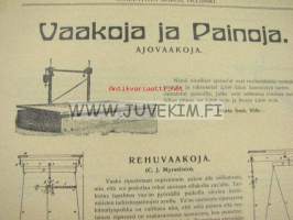Vaakoja ja painoja -Agros Oy myyntiesite