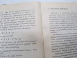 Polttomoottorit - Hermodin Kirjeopiston kurssi - suomentanut ja Suomen oloihin sovittanut O. Kurki-Suonio- Kansanvalistusseuran kirjeopiston opetuskirjeet  sidottuna