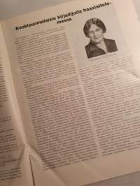 Keskisuomalaisen osakunnan erikoisnumero Ylioppilaslehti N:o 4b 1936. Päätoimittaja Eero Hietakari.