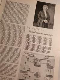 Uusi Nainen n:o 9 syyskuu 1957. Suomen Naisten Demokraattisen Liiton kuukausijulkaisu.