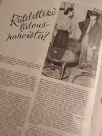 Uusi Nainen N:o 5 toukokuu 1954. Suomen Naisten Demokraattisen Liiton kuukausijulkaisu.