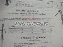 Pumppuja -Agros Oy myyntiesite