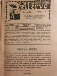 Pellervo, toukokuun ensimmäinen ja toinen vihko v. 1918 N:ot 7-8.