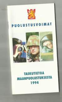 Taskutietoa maanpuolustuksesta 1994