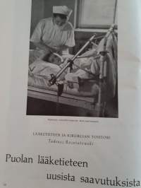 Kauneus ja terveys 1957 N:o 10. Päätoimittaja Leena Ekholm. Sis. mm. Arkkiatri Arvo Ylppö kertoo uudenaikaisesta keskoshoidosta.